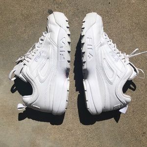Fila Disruptor 2 White Shoes
